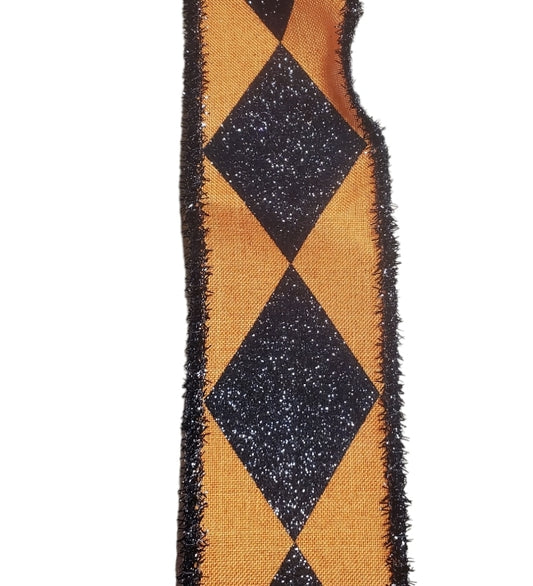 2.5x10yd Bold Harlequin Royal Tinsel